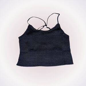 Intimately Free People Smocked Crop Top | Sz S, NWT